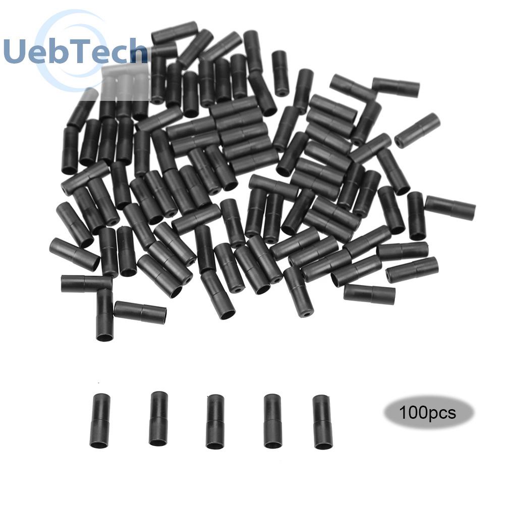 Set 100 đầu bọc dây cáp phanh xe đạp leo núi uebtech