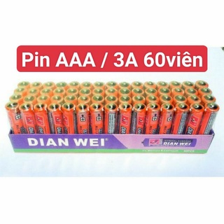 PIN AAA DIANWEI Lion 60 viên
