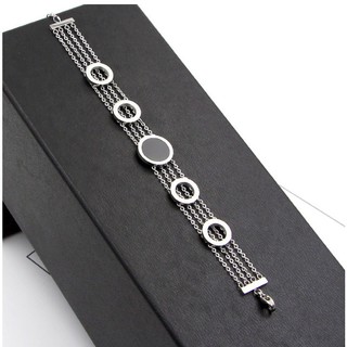 Lắc Tay Nữ Bản To Sang Trọng Titan Không Đen Ko Ngứa An Toàn Cho Sức Khỏe TT 1952
