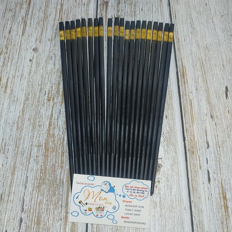 Đũa Đen Hoàng Gia Mạ Vàng, Mạ Bạc