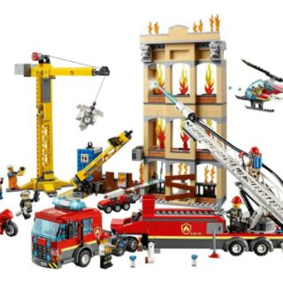 Lego lắp ráp đội cứu hỏa thành phố - 11216