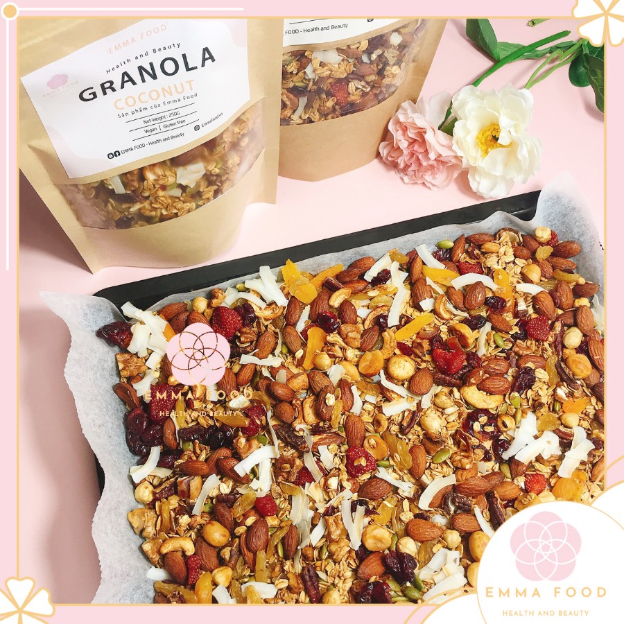500G GRALONA MIX 15 HẠT EMMA FOOD KHÔNG ĐƯỜNG, ĂN KIÊNG GIẢM CÂN