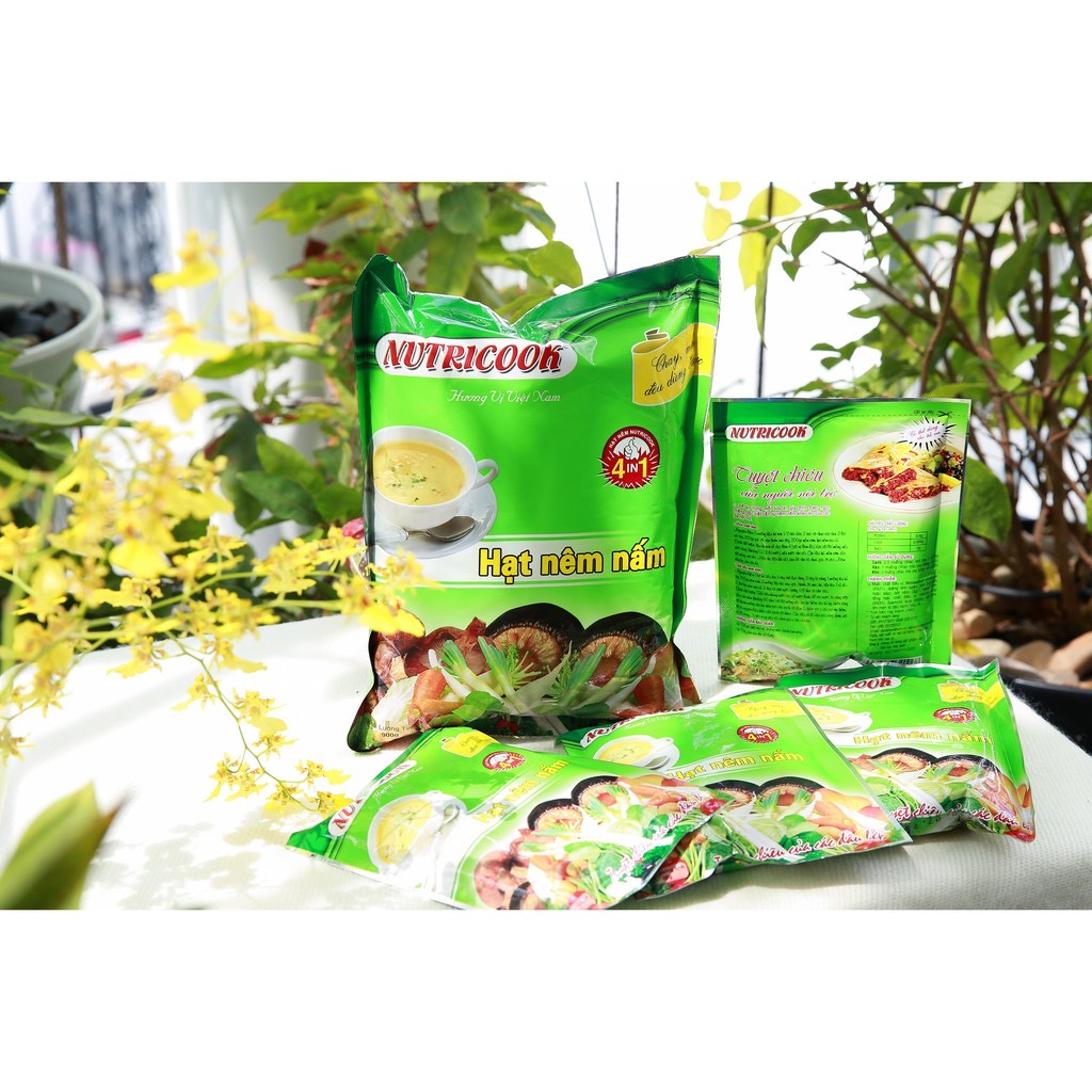 Hạt nêm chay nấm hương Nutricook 400g