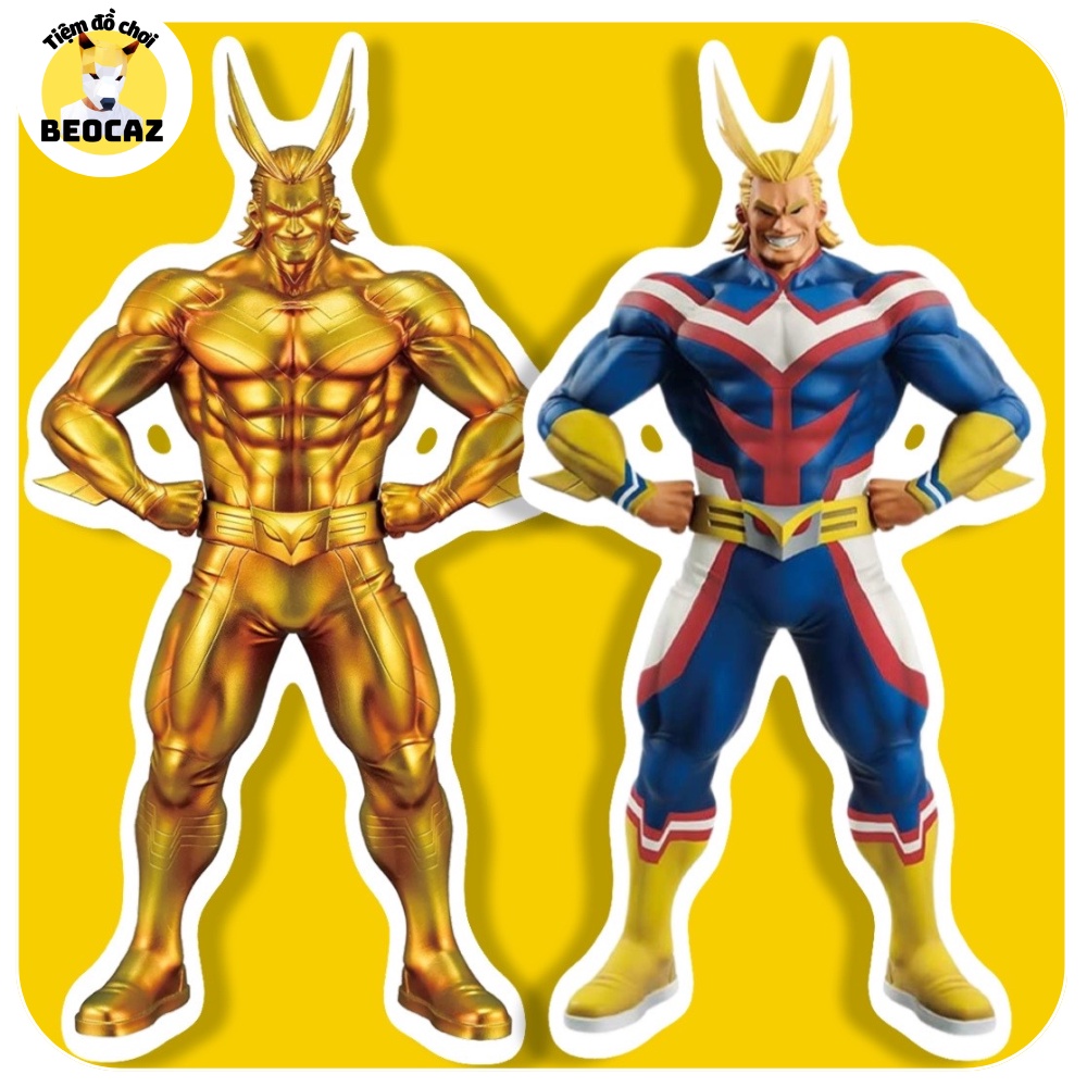 Mô hình My Hero Academia Học viện siêu anh hùng All Might Chính Hãng Banpresto Đồ Chơi Beocaz Age of Heroes bản đặc biệt
