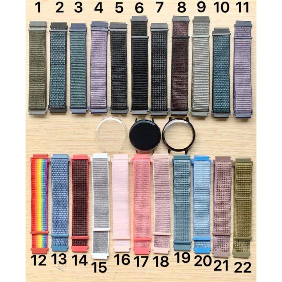 Dây Vải Khóa Dán 20mm - 22mm Độc Đáo