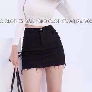Chân váy kaki trơn xinh đơn giản dễ mix đồ | BigBuy360 - bigbuy360.vn