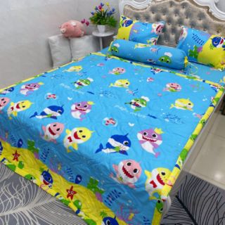 BỘ DRAP COTTON HÀN QUỐC 4 MÓN