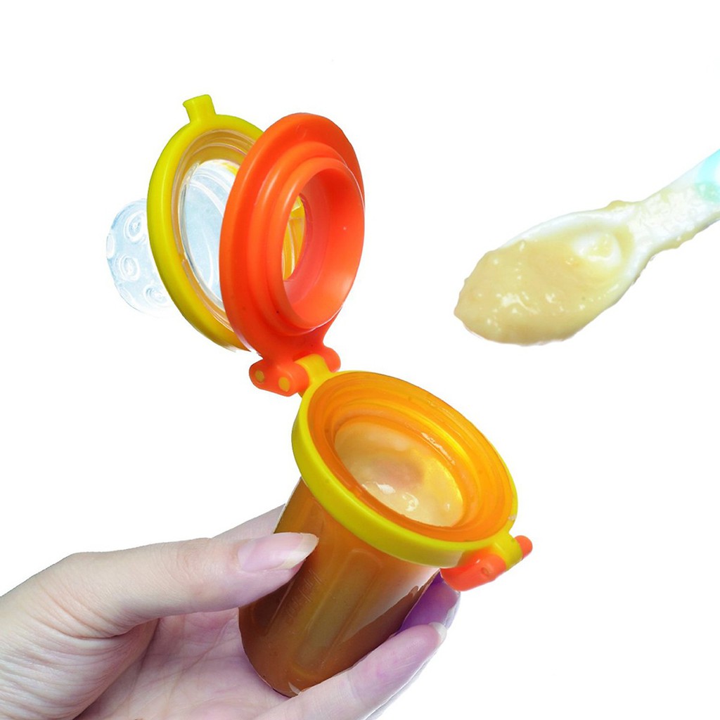 Bình Bóp Ăn Dặm Cháo Bột kidsme - Từ 04 Tháng Tuổi