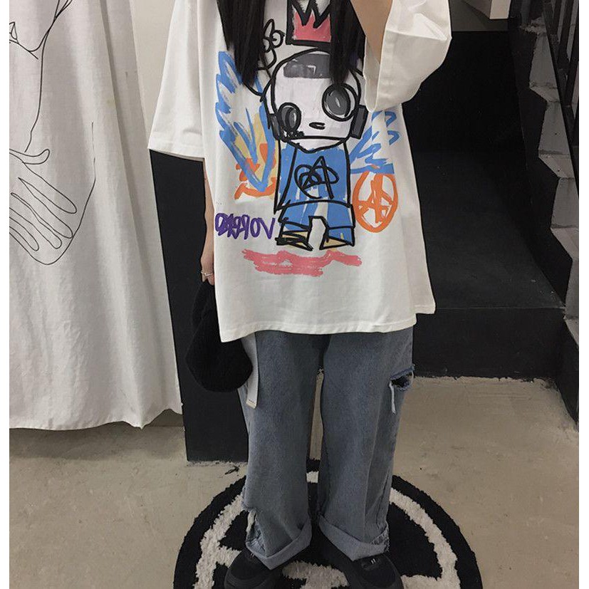 Áo thun tay lỡ form rộng unisex Tiger.86 AFR135