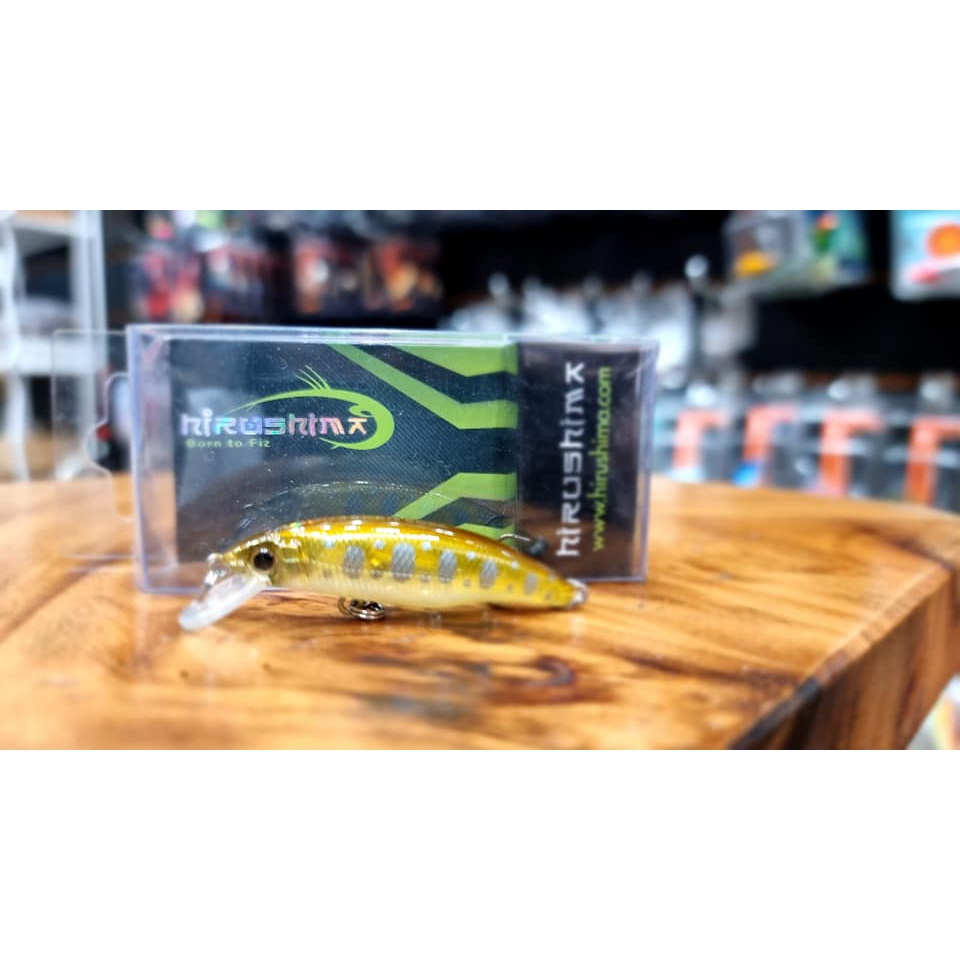 Mồi câu cá Hirushima Minnow M - RUF50 do Hita Lure phân phối chính hãng