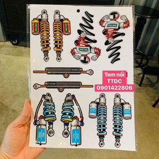 (GIÁ SỐC) Tem In Nổi