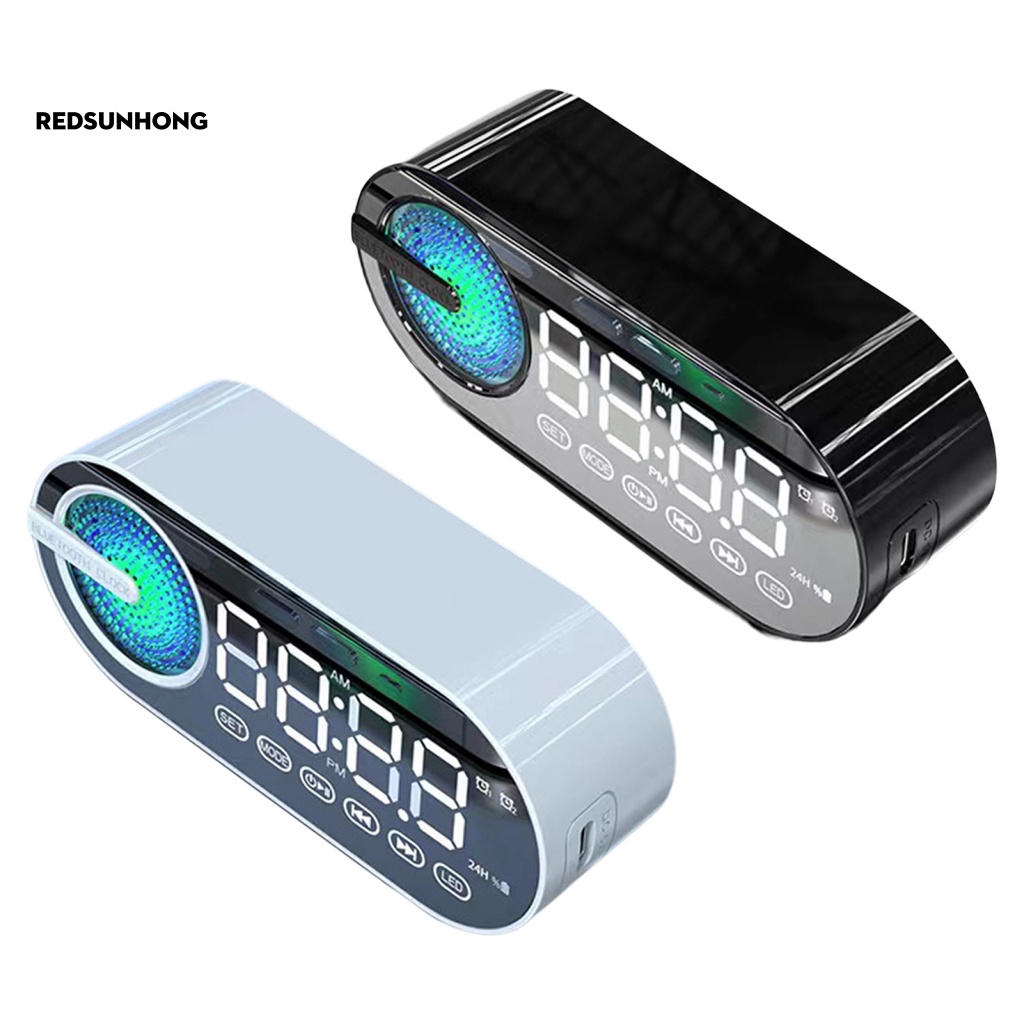 Loa Bluetooth 5.0 Kiêm Đài FM Có Thể Sạc Lại Cho Gia Đình