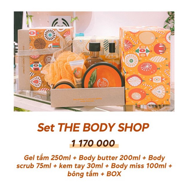 Set quà tặng (gift set) The Body Shop