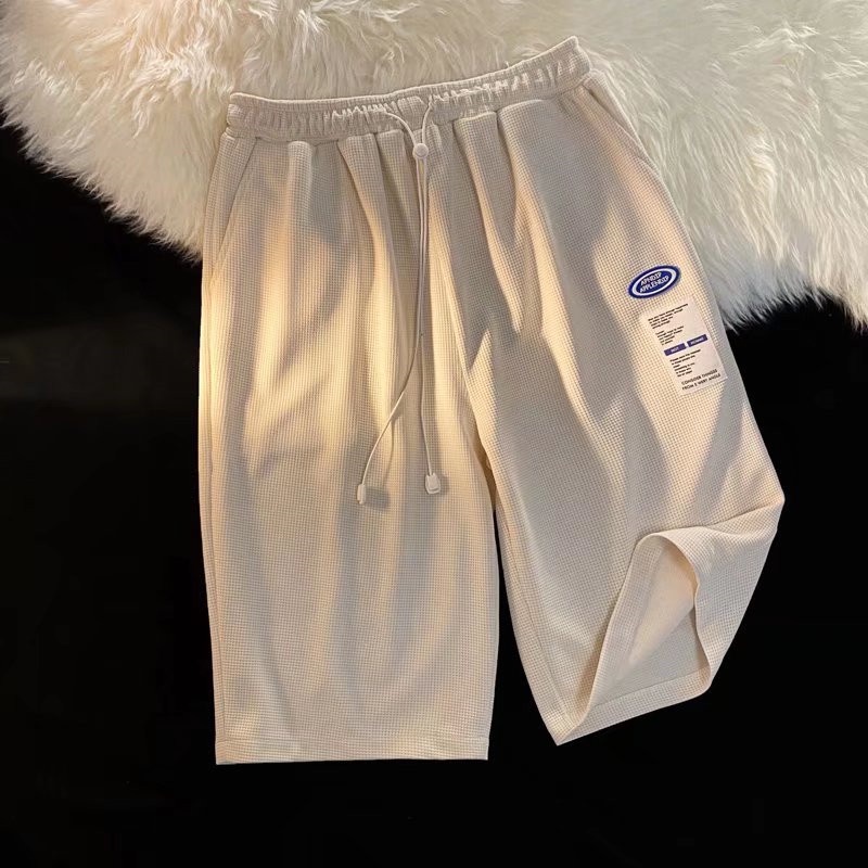 Quần Short Thể Thao Dáng Rộng Thoáng Khí In Chữ Phong Cách Hip Hop Hàn Quốc Cỡ M-3XL Thời Trang Cho Nam