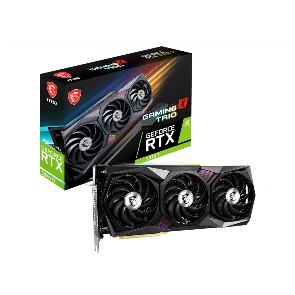 Card màn hình MSI GeForce RTX 3070 TI GAMING X TRIO 8G