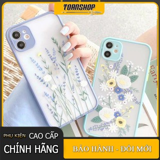 Ốp điện thoại TPU mềm họa tiết tranh vẽ hoa cho iPhone 11 Pro Max X Xs Max XR 8 7 Plus SE 2020