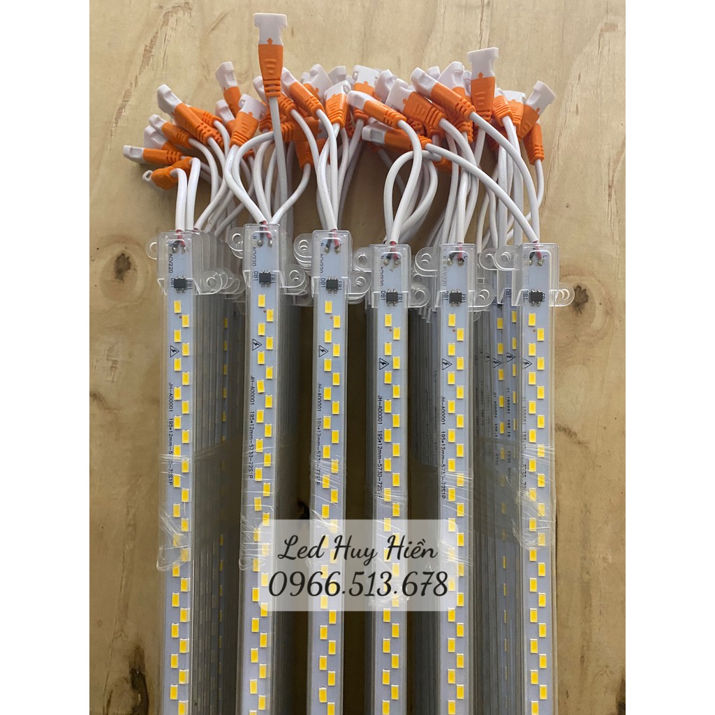 Led thanh 220V 50CM siêu sáng, nhân led 5730 / 2835 72 led