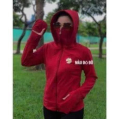 TOM1 Từ thay thế 1 Áo Khoác Nữ Chống Nắng Toàn Thân Thêu Hoa Cúc _ Freeship Xtra