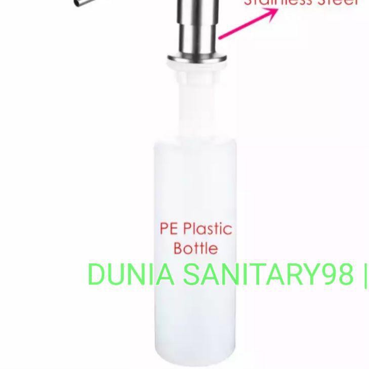 Bình Đựng Xà Phòng Rửa Chén Bằng Thép Không Gỉ Đen | BigBuy360 - bigbuy360.vn