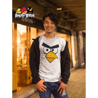 Áo thun Cotton Unisex - Game - Angry Birds - red face