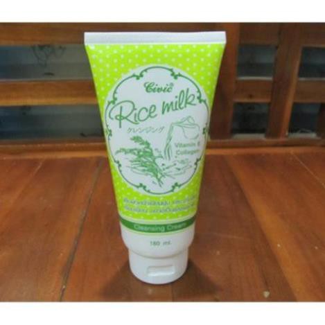 Sữa rửa mặt gạo Civic Rice milk Thái Lan 180ml | BigBuy360 - bigbuy360.vn