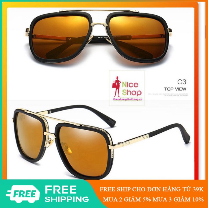 Xả Kho - Kính mát phân cực chống tia cực tím kiểu dáng hàn quốc