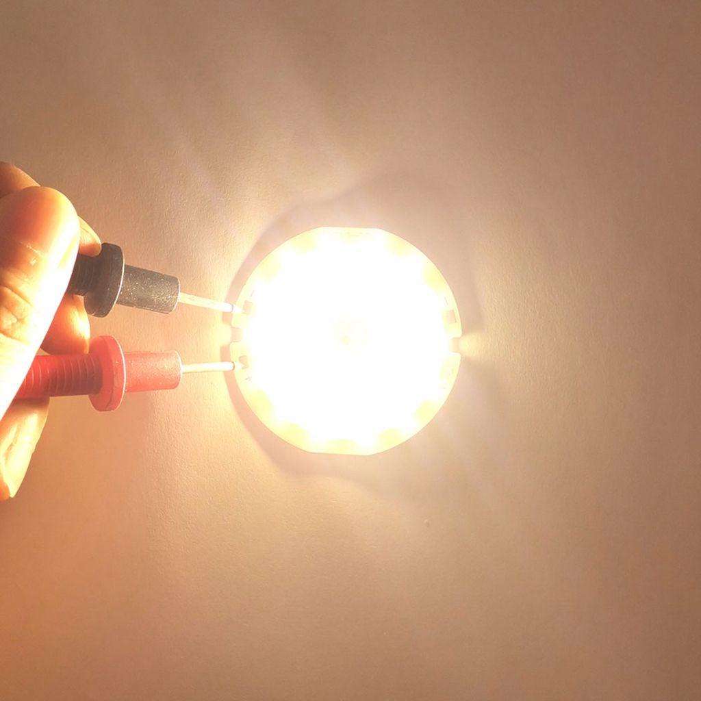 HARRIETT Chip Đèn Led COB Hình Tròn Đường Kính 2W 50mm Ánh Sáng Ấm / Lạnh / Đỏ / Xanh Dương