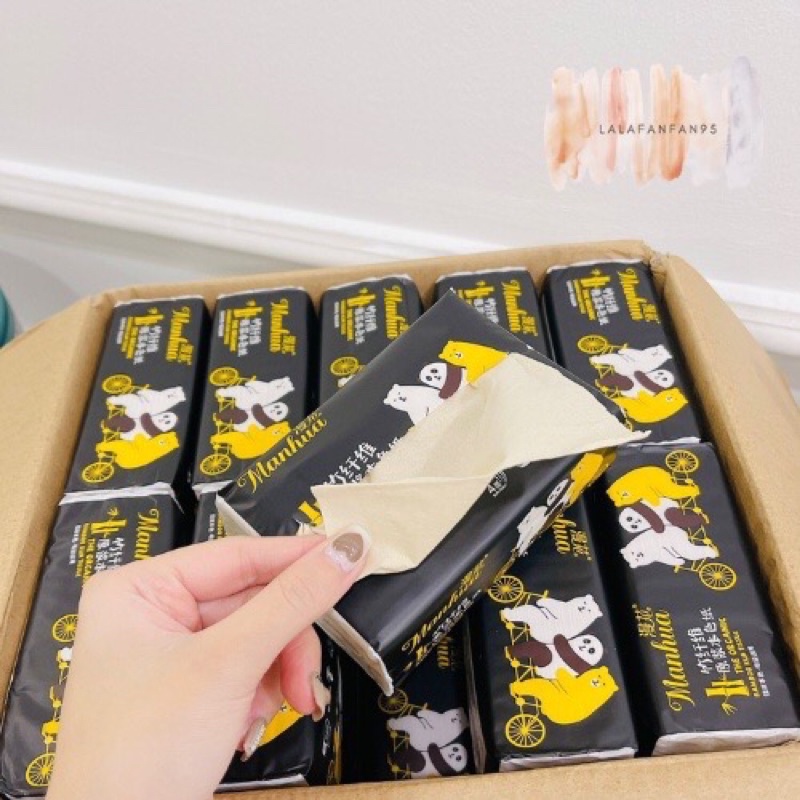 GIẤY ĂN GẤU TRÚC MANHUA NỘI ĐỊA TRUNG