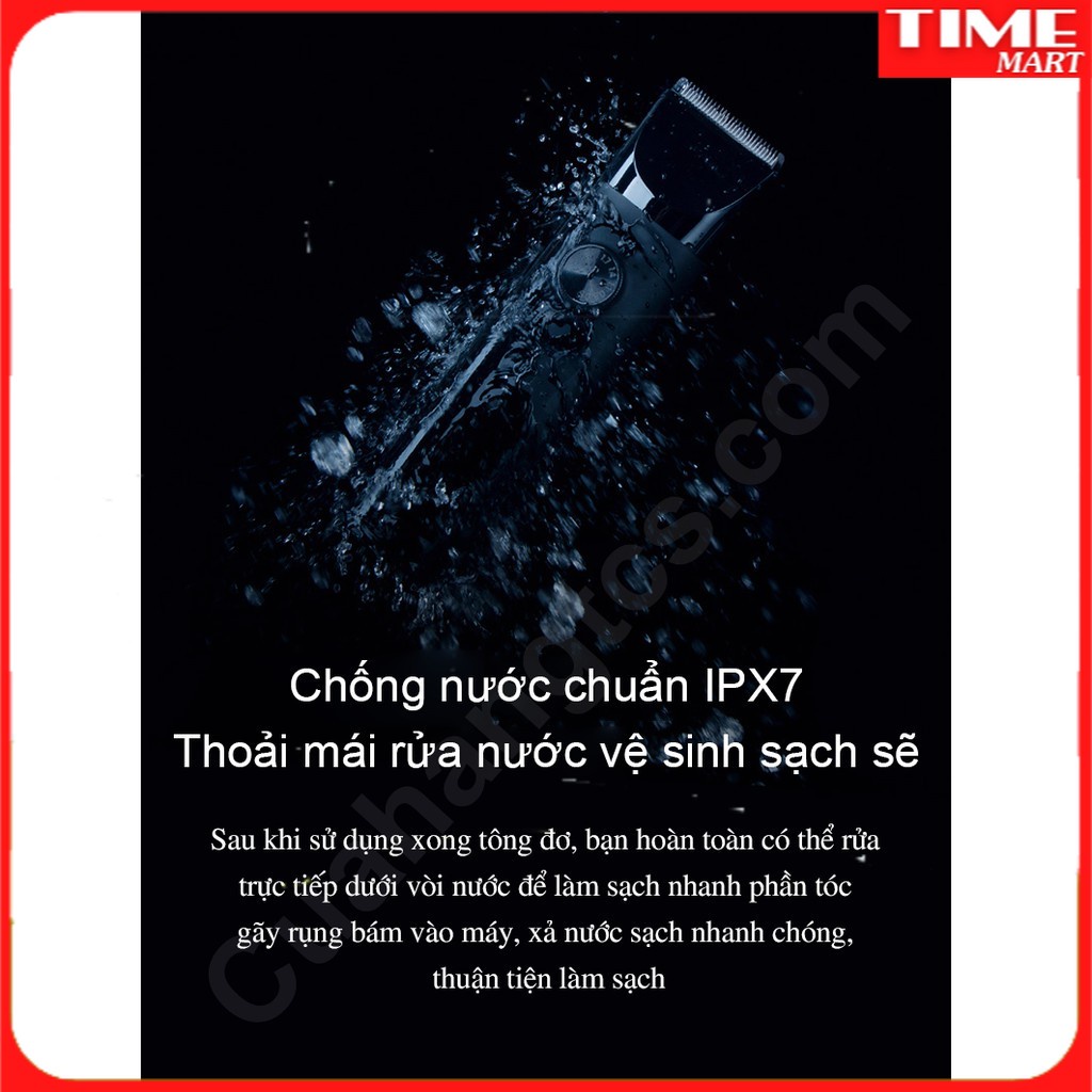 [CHÍNH HÃNG] Tông đơ điện Xiaomi Mijia tông đơ cắt tóc Chính hãng độ bền cao [TIME_MART siêu thị tiện ích gia đình]
