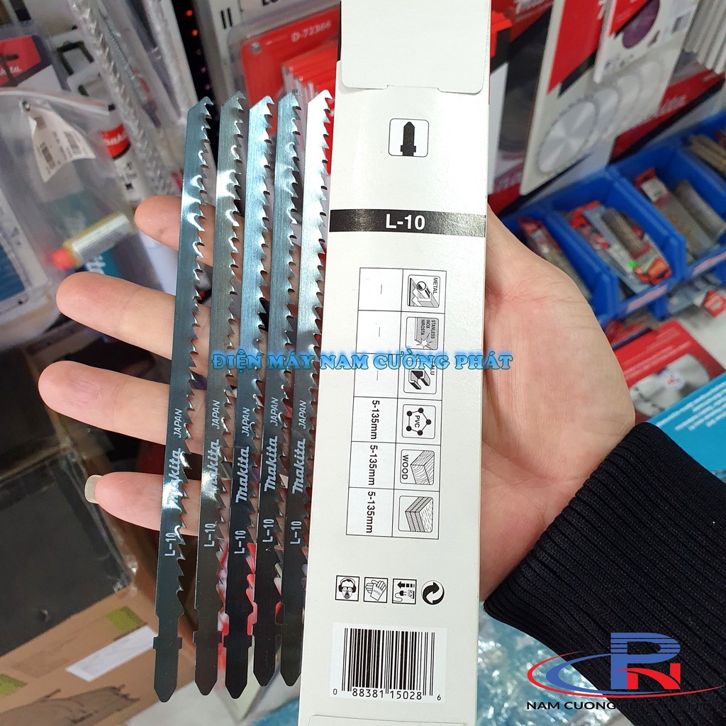 Lưỡi cưa lọng cho gỗ dài 180mm A-86315 Makita  👉Hàng Chính Hãng👈 ⚡️𝐅𝐑𝐄𝐄 𝐒𝐇𝐈𝐏⚡️