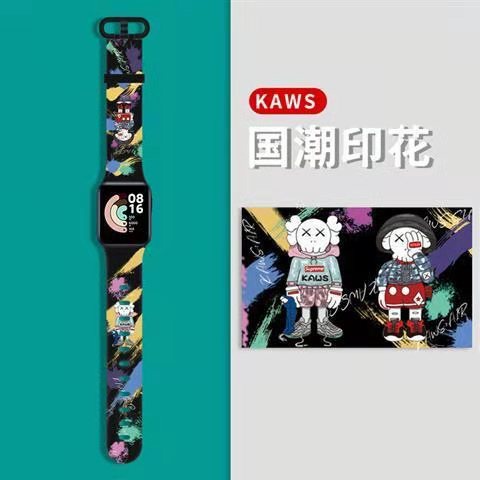 Dây đeo thay thế chất liệu silicon hoạ tiết độc đáo cho Xiaomi Mi Watch Lite / Redmi Watchstrap