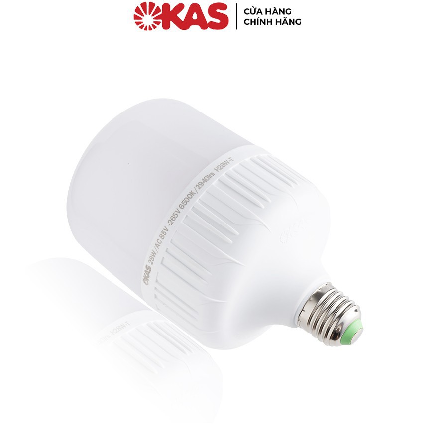 Bóng đèn LED siêu sáng OKAS thân nhôm công suất cao 28W 30W 40W 50W 65W ánh sáng trắng gấp 7 lần