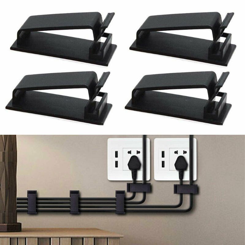 Set 50 kẹp cố định dây cáp gắn tường tiện dụng