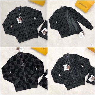 Áo khoác Bomber Lv vân nhung 3 mẫu đẹp cực sang hot trend 2021