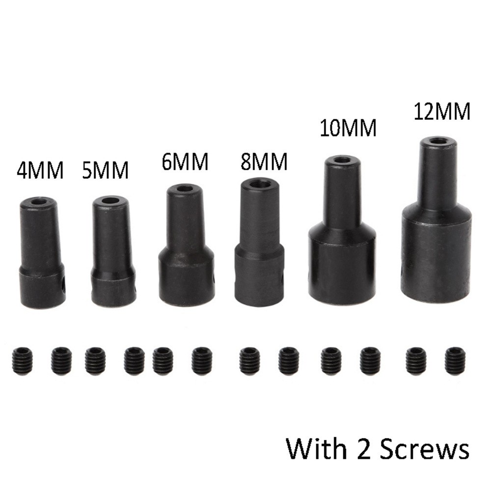Trục nối động cơ đầu kẹp mũi khoan bằng thép B10 4-12mm