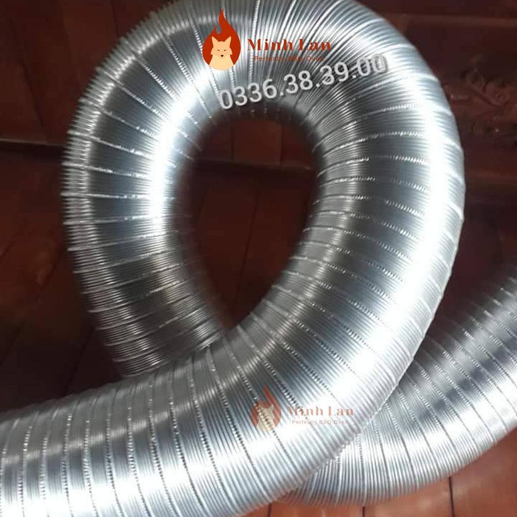 Ống nhôm nhún D100 kéo giãn 3m