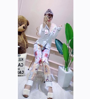 Bộ pyjama lụa