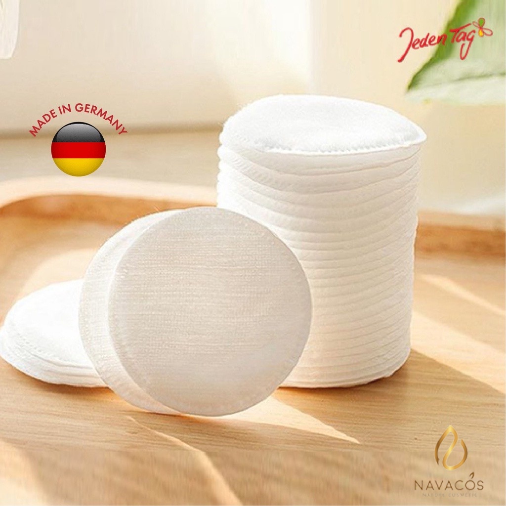 Bông Tẩy Trang cao cấp 100% Cotten tự nhiên JenDen Tag (140 miếng)