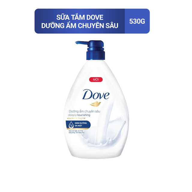 Sữa tắm dưỡng thể Dove 530gr