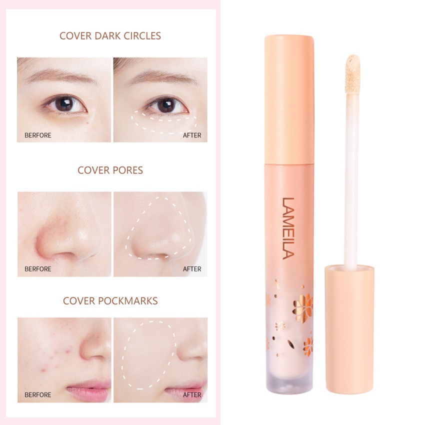 Kem Nền Che Khuyết Điểm Trang Điểm Nude Dưỡng Ẩm Lâu Trôi