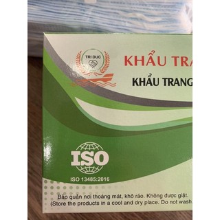 khẩu trang y tế 4 lớp Trí Đức (chính hãng)