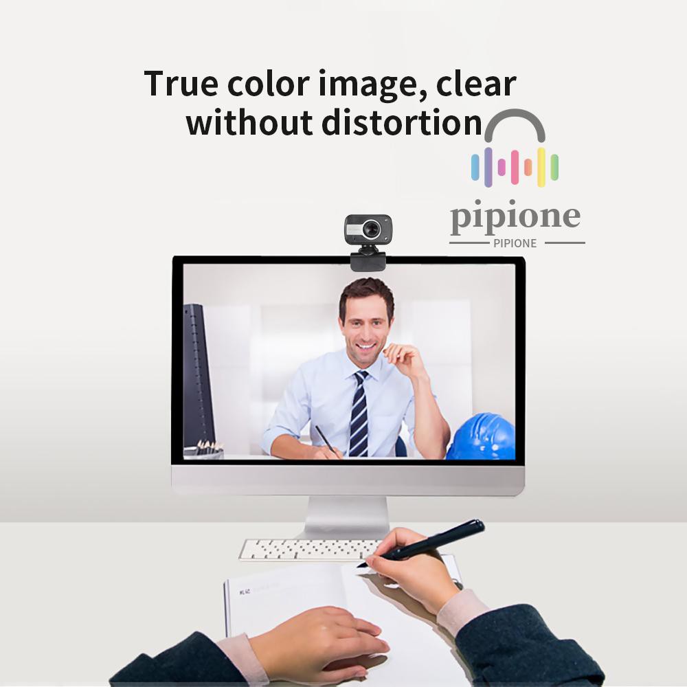 Webcam Usb 480p Kèm Đèn Led Cho Máy Tính | BigBuy360 - bigbuy360.vn