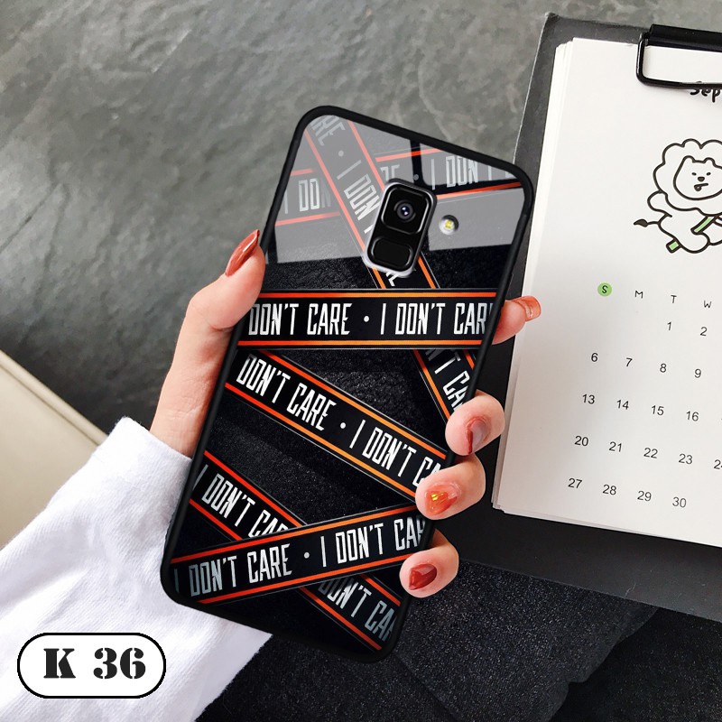 Ốp lưng kính 3D Samsung Galaxy A8 Plus