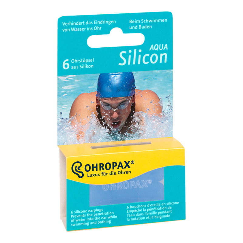 Nút tai cách âm OHROPAX Silicone chính hãng Đức Nút tai chống ồn làm việc chuyên nghiệp ngủ bơi ngáy trẻ em