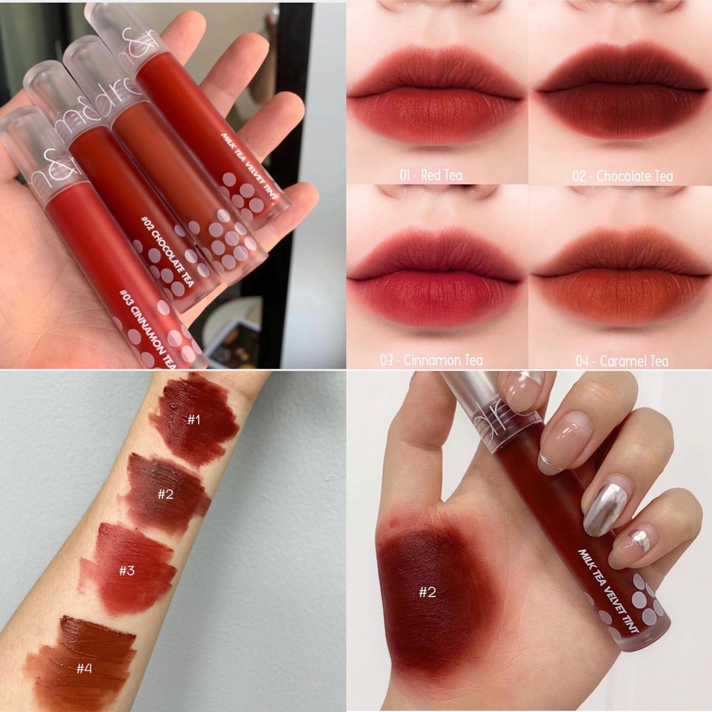 Son kem lì Romand Milk Tea Velvet Tint Lipstick | BigBuy360 - bigbuy360.vn
