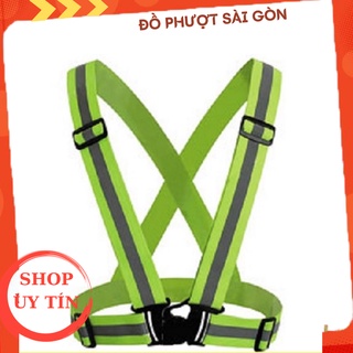 Dây Phản Quang Vải Thun Co Dãn Tốt, Áo Phản Quang Co Dãn