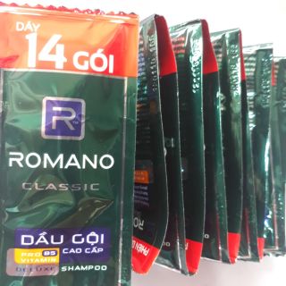 Dầu gội Romano classic "dây 14 gói"