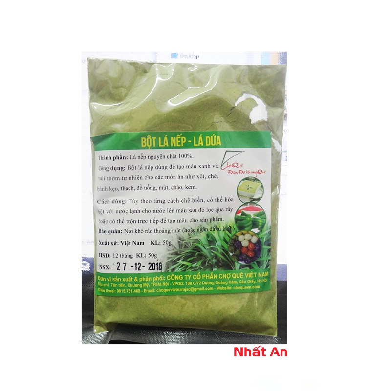 Bột lá dứa 50gr