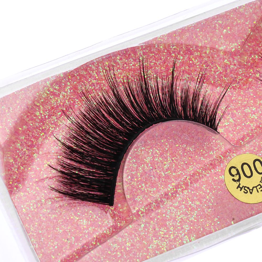 Lông Mi Giả 3D Bằng Lông Chồn Tự Nhiên Gọn Nhẹ