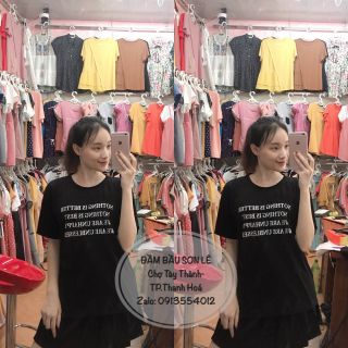 Áo phông giấy bầu